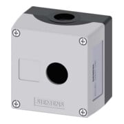 Siemens Boîtier industriel numérique pour appareils de commande 22 mm, rond 3SU1801-0AA00-0AB1-1