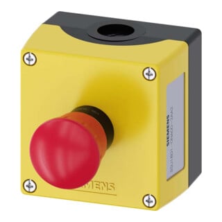 Siemens Boîtier industriel numérique pour appareils de commande 22 mm, rond 3SU1801-0NA00-2AA2
