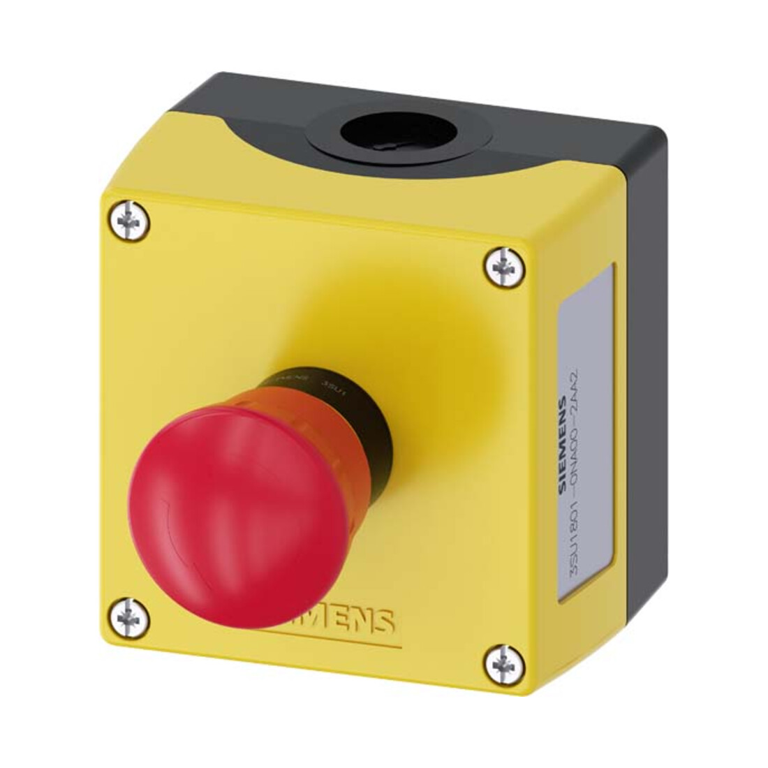Siemens Boîtier industriel numérique pour appareils de commande 22 mm, rond 3SU1801-0NA00-2AA2