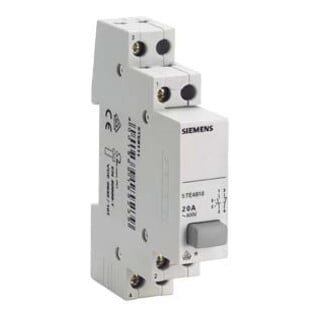 Siemens Bouton-poussoir 5TE4810 1S/1O 20A gris
