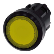 Siemens Bouton-poussoir numérique industriel 22 mm, rond, jaune 3SU1001-0AB30-0AA0-1