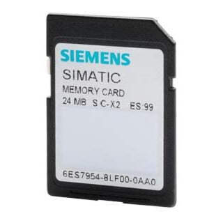 Siemens Carte mémoire 6ES7954-8LF04-0AA0 24 MByte 3,3V Flash