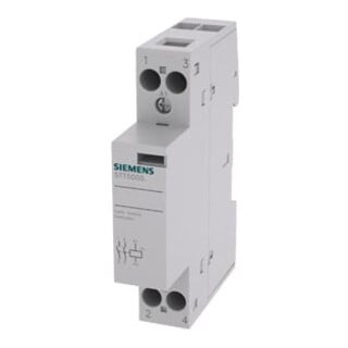 Siemens Contacteur d'installation 2S 230 V CA 20 A 24 V CA/CC 5TT5000-2