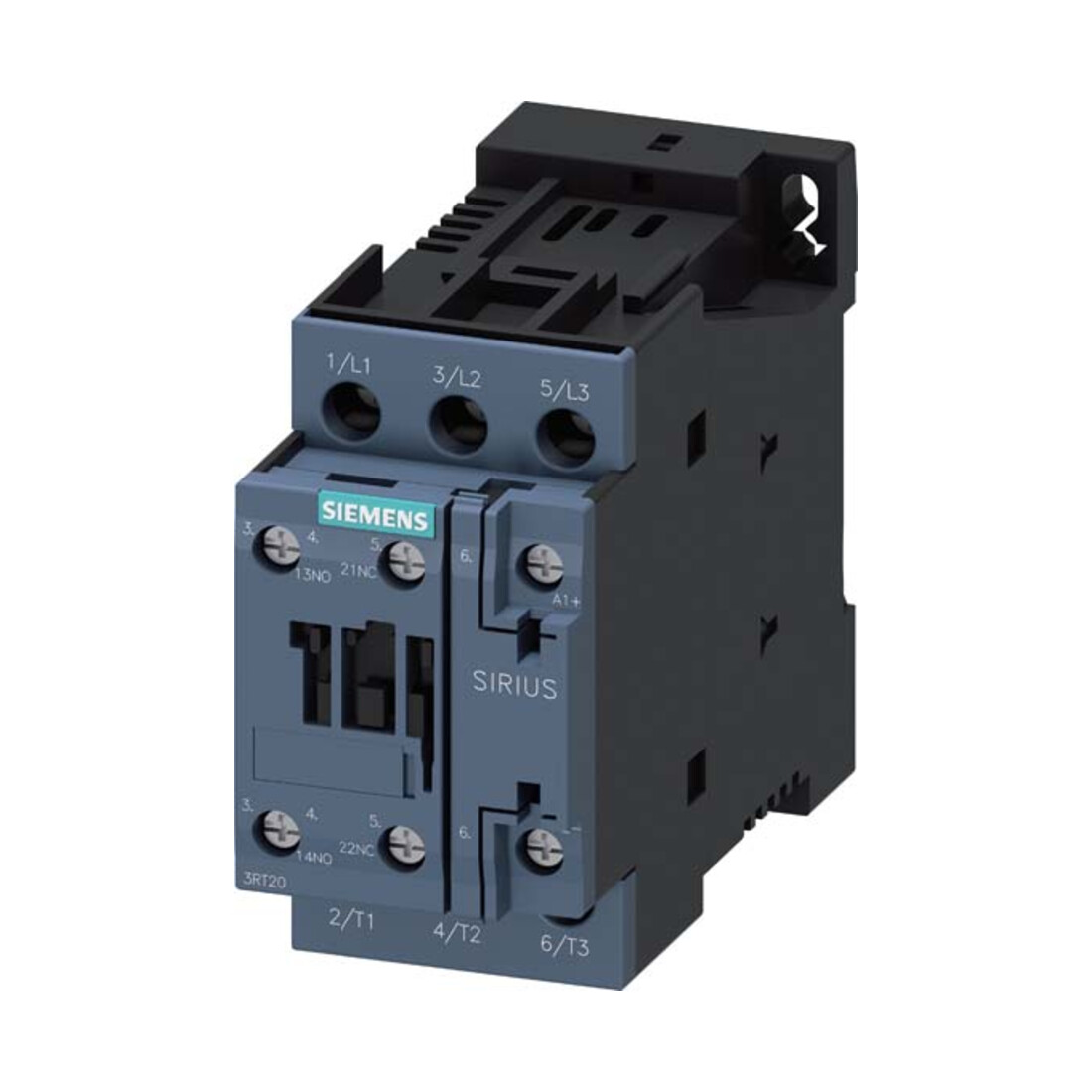 Siemens Contacteur industriel numérique 24VDC 5,5 kW/400V 3p 3RT2024-1BB40