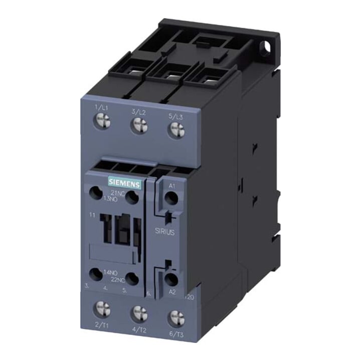 Siemens Contacteur industriel numérique 30 kW/400 V, 1S+1Ö 3RT2037-1AP00