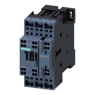 Siemens Contacteur industriel numérique 400AC 11KW 1S+1Ö 3p. 3RT2026-2BB40