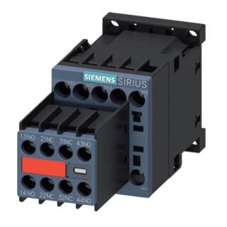 Siemens Contactor 3RT2015-1BB44-3MA0 3kW 400V 24VDC 2NO+2NC