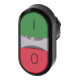 Siemens Dig.Industr. Doppeldrucktaster 22mm, rund, grün 3SU1000-3AB42-0AK0-1