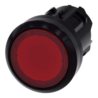 Siemens Dig.Industr. Drucktaster 22mm, rund, rot 3SU1001-0AB20-0AA0