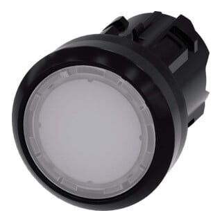 Siemens Dig.Industr. Drucktaster 22mm, rund, weiß 3SU1001-0AB60-0AA0