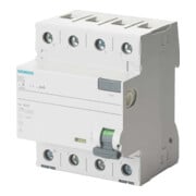 Siemens Dig.Industr. FI-Schutzschalter Typ A, 30mA, 40A 5SV3344-6KL-1
