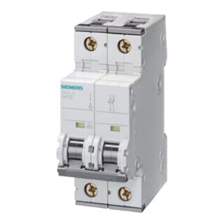 Siemens Dig.Industr. LS-Schalter C4A, 2pol, T=70, 10kA 5SY4204-7