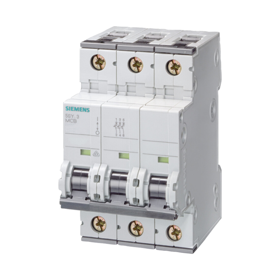Siemens Dig.Industr. LS-Schalter C4A, 3pol, T=70, 10kA 5SY4304-7