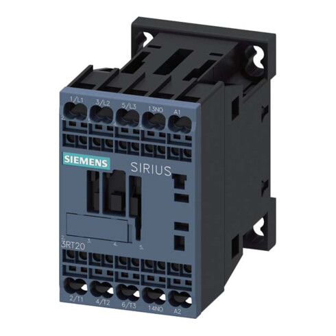 Siemens Dig.Industr. Schütz 230VAC 1S 4KW 400V 3RT2016-2AP01