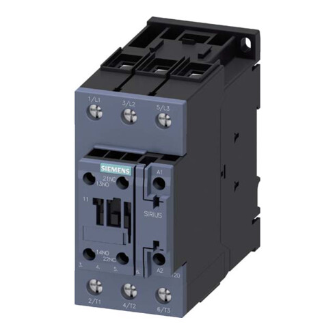 Siemens Dig.Industr. Schütz 30kW/400V, 1S+1Ö 3RT2037-1AP00