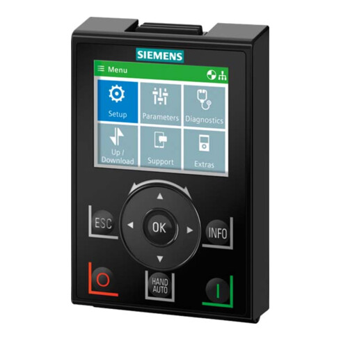 Siemens Dig.Industr. SINAMICS Intelligent LCD Farbe 6SL3255-0AA00-4JA2