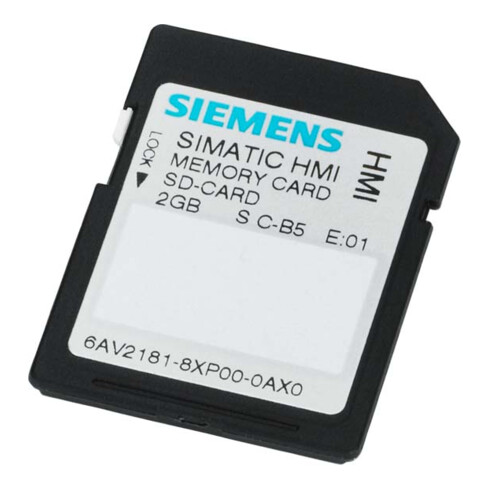 Siemens Dig.Industr. Speicherkarte 2GB 6AV2181-8XP00-0AX0