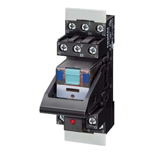 Siemens Dig.Industr. Steckrelais 24VDC 4W LED rot LZS:PT5A5L24