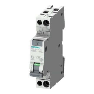 Siemens Disjoncteur différentiel compact type A 30mA C10 5SV1316-7KK10