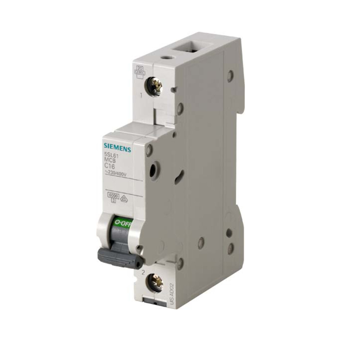 Siemens Disjoncteur industriel numérique B10A 1 pôle 6kA 5SL6110-6