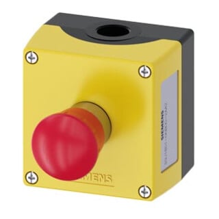 Siemens Gehäuse Befehlsgeräte 22mm rund 3SU1851-0NB00-2AA2