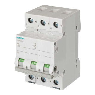 Siemens Indus.Sector Ausschalter 63A,3pol. 5TL1363-0