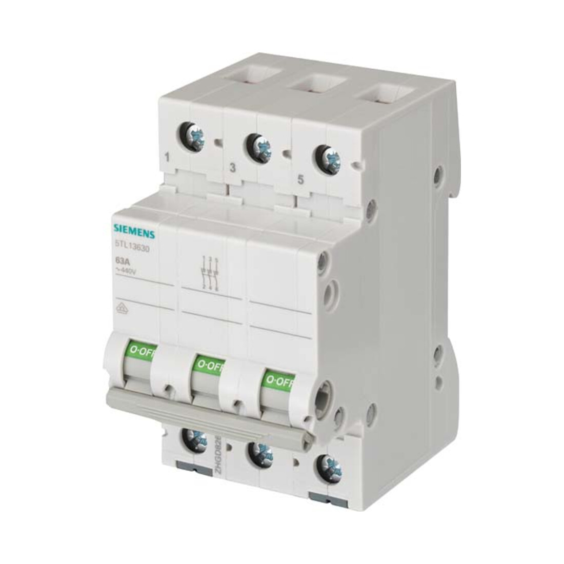 Siemens Indus.Sector Ausschalter 63A,3pol. 5TL1363-0