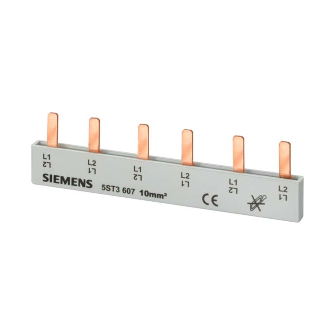 Siemens Indus.Sector Barrette de connexion 6x2 phases 5ST3608