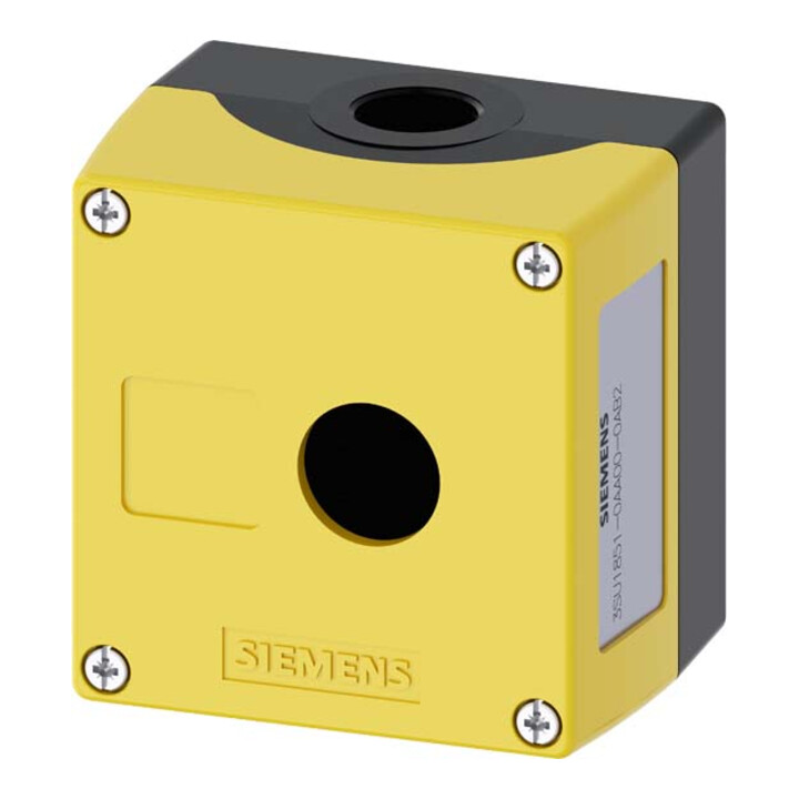 Siemens Indus.Sector Boîtier pour appareils de commande 22 mm, rond 3SU1851-0AA00-0AB2