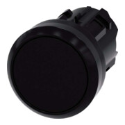 Siemens Indus.Sector Bouton-poussoir 22 mm, rond, noir 3SU1000-0AB10-0AA0-1