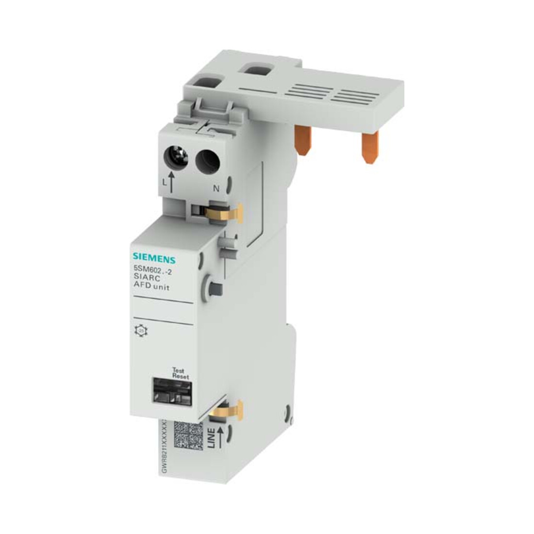 Siemens Indus.Sector Brandschutzschalter-Block AFDD, f.FI/LS, 16A 5SM6021-2