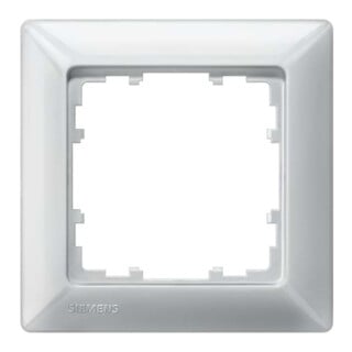 Siemens Indus.Sector Cadre 1 place 80x80 mm alu/avec 5TG2551-3
