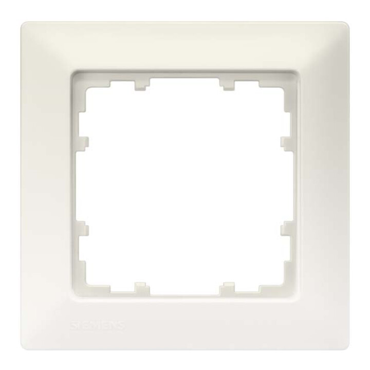 Siemens Indus.Sector Cadre 1 poste 80x80mm ti/blc 5TG2551-0