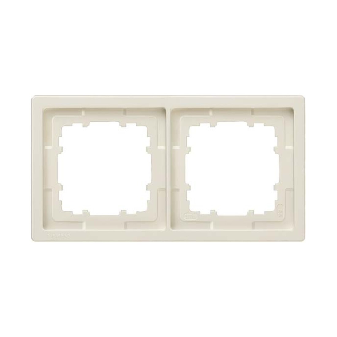 Siemens Indus.Sector Cadre 2-fach Delta Style, tws 5TG1322