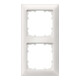 Siemens Indus.Sector Cadre 2 places 151x80mm titane/blanc 5TG2552-0