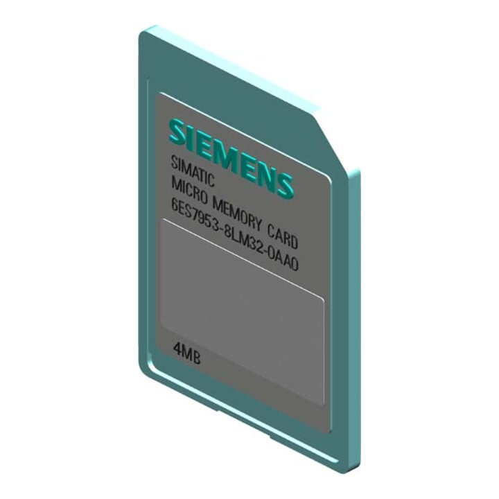 Siemens Indus.Sector Carte mémoire SIMATIC S7 4-MBYTE 6ES7953-8LM32-0AA0