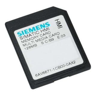 Siemens Indus.Sector Carte MMC 128MB 6AV6671-1CB00-0AX2
