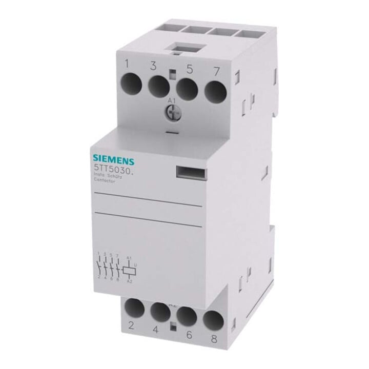 Siemens Indus.Sector Contacteur d'installation 25A, 4S 5TT5830-0