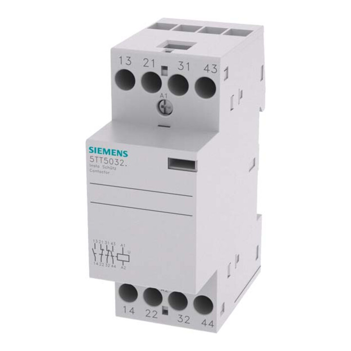 Siemens Indus.Sector Contacteur d'installation 2NO 230VAC 25A 220VDC 5TT5032-0