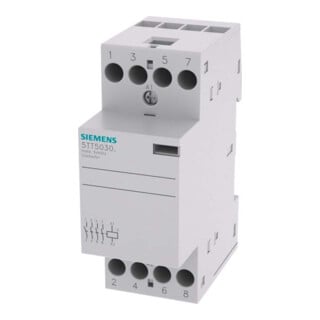 Siemens Indus.Sector Contacteur d'installation 4S 230VAC 25A 24ACDC 5TT5030-2