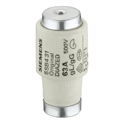 Siemens Indus.Sector Diazed-Sicherungseinsatz gG DIII 50A 500V 5SB4211