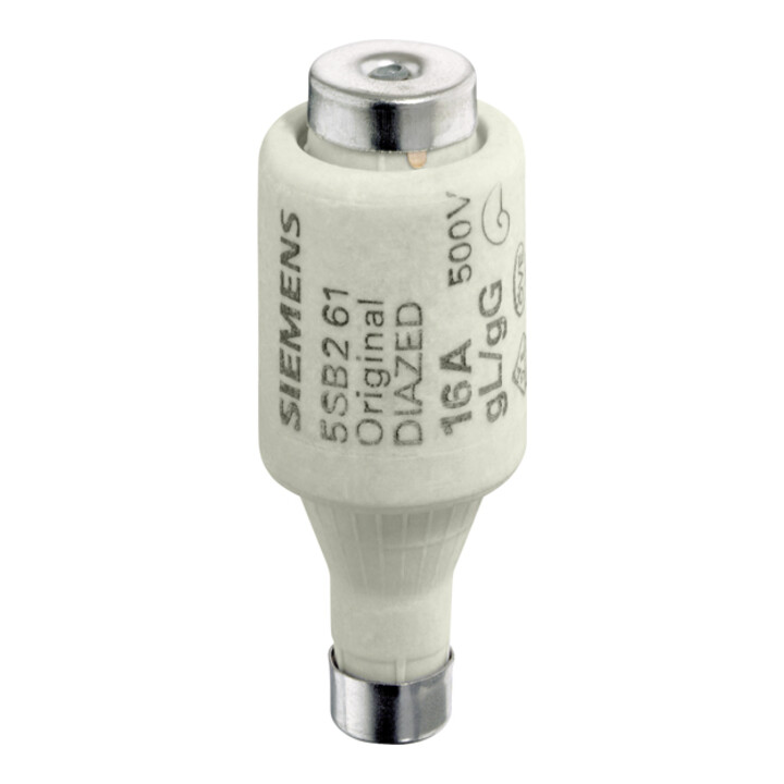Siemens Indus.Sector Diazed-Sicherungseinsatz GL DII E27 6A 500V 5SB231