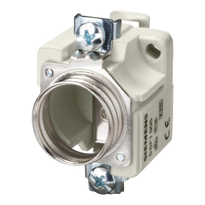 Siemens Indus.Sector Diazed-Sicherungssockel Einbau DII/25A 1p. 5SF1005