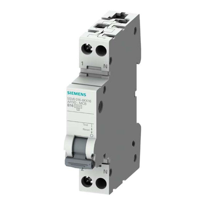 Siemens Indus.Sector Disjoncteur de protection incendie B10 2 pôles 230V 1TE 5SV6016-6KK10