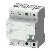 Siemens Indus.Sector Disjoncteur différentiel type B, 30 mA, 25 A 5SV3322-4-1