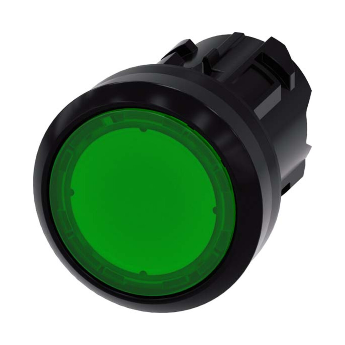 Siemens Indus.Sector Drucktaster 22mm, rund, grün 3SU1001-0AB40-0AA0