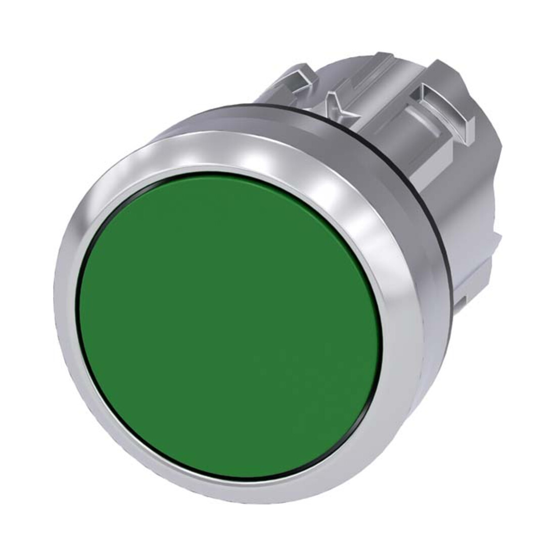 Siemens Indus.Sector Drucktaster 22mm, rund, grün 3SU1050-0AB40-0AA0