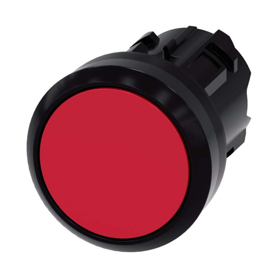 Siemens Indus.Sector Drucktaster 22mm, rund, rot 3SU1000-0AB20-0AA0