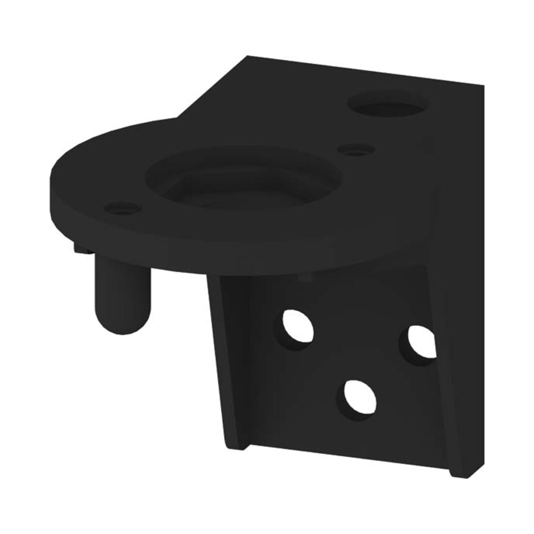 Siemens Indus.Sector Équerre de fixation pour colonne de signalisation 8WD4408-0CD