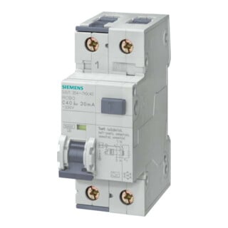 Siemens Indus.Sector FI/LS-Schalter Typ A, 30mA, B10 5SU1354-6KK10